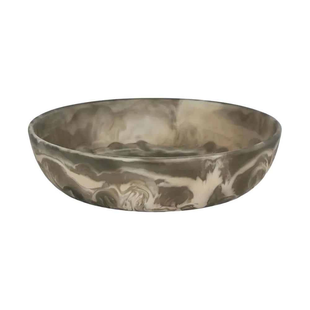 Idra Resin Serving Bowl, Large, Coca