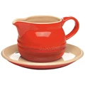 Chasseur La Cuisson 450ml Gravy Boat with Saucer - Red