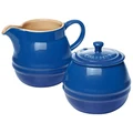 Chasseur La Cuisson Sugar Bowl and Creamer Set- Blue