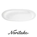 Noritake Arctic White Fine China Oval Platter
