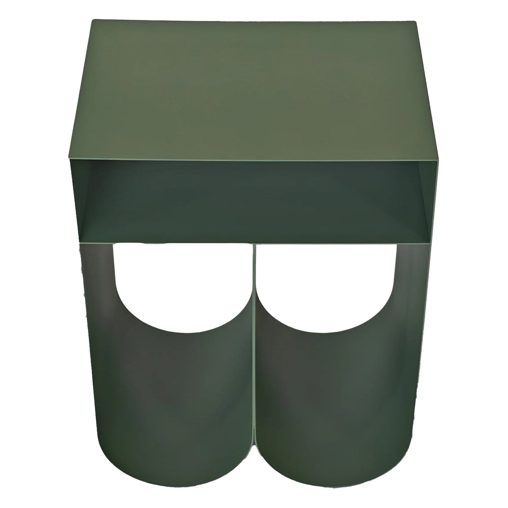 Vinicio Iron Side Table, Sage