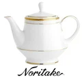 Noritake Hampshire Gold Fine China Teapot