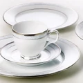 Noritake Hampshire Platinum Fine Porcelain Dinner Plate