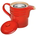 Chasseur La Cuisson Oil Dripping Jug with Strainer - Red