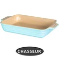 Chasseur La Cuisson 26x17cm Rectangular Baking Dish - Duck Egg Blue