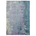 City Monet Modern Rug, 320x230cm, Violet / Teal