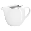 Avanti Camelia 750ml Ceramic Teapot - White