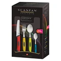 Scanpan Spectrum 24 Piece Everyday Cutlery Set - Multicolour