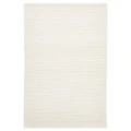 Skandi Carlos Flatwoven Felted Wool Rug, 320x230cm, White