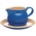 Chasseur La Cuisson 450ml Gravy Boat with Saucer - Blue