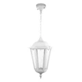 Chester Italian Made IP43 Indoor / Outdoor Pendant Light, Large, White