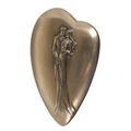 Veronese Cold Cast Bronze Coated Heart Shape Jewellery Box, Blissful Intoxication