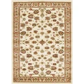 Istanbul Floral Turkish Made Oriental Rug, 330x240cm, Ivory