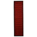Istanbul Afghan Turkish Made Oriental Runner Rug, 300x80cm, Red