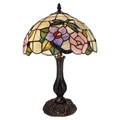 Nava Tiffany Style Stained Glass Table Lamp, Medium