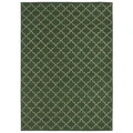 Moroc Handwoven Wool Rug, 250x300cm, Forest Green