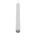 Star Slim Tube LED Pendant Light, 3000K, 50cm, White