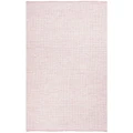 Loft Handwoven Felted Wool Rug, 115x165cm, Pink