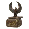 Veronese Cold Cast Bronze Coated Isis Trinket Box