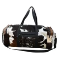 Ariela Leather & Cowhide Duffle Bag
