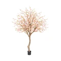 Potted Artificial Cherry Blossom Tree, 240cm