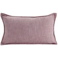 Farra Linen Lumbar Cushion, Blush