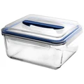 Glasslock Handy Tempered Glass Rectangle Container, 2700ml