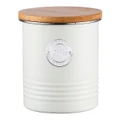 Typhoon Living Coffee Canister, 1 Litre, Cream