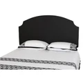 Glenbrook PU Leather Bed Headboard, King, Black