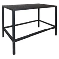 Cube Italian Made Commercial Grade Indoor / Outdoor Bar Table, 140cm, Anthracite