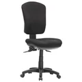 Aqua Fabric Task Office Chair, High Back