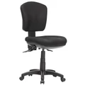 Aqua Fabric Task Office Chair, Low Back