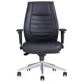 Boston PU Leather Executive Office Chair, Low Back