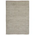 Damas Lattice Handwoven Wool Rug, 160x110cm, Beige