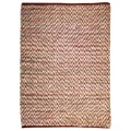 Eva Recycled Fabric Chindi Rug, 225x155cm, Red