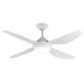 Major Indoor / Outdoor Ceiling Fan with LED Light, 122cm/48", White