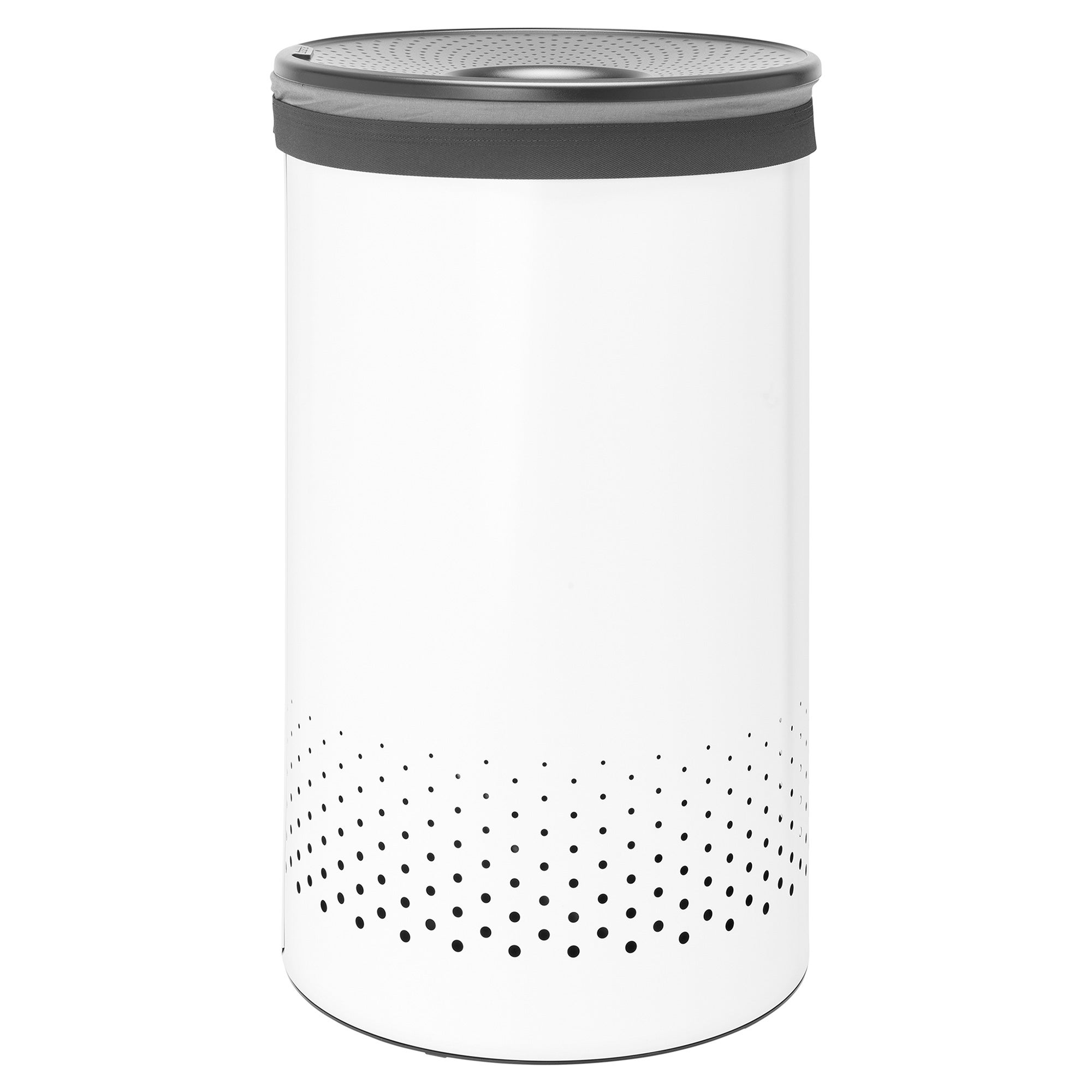 Brabantia Laundry Bin, 60 Litre, White