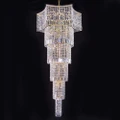 Themis Asfour Crystal Pendant Light / Chandelier, 84cm, Gold