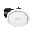 Emeline II 240 Ceiling Exhaust Fan with LED Light, Round, White