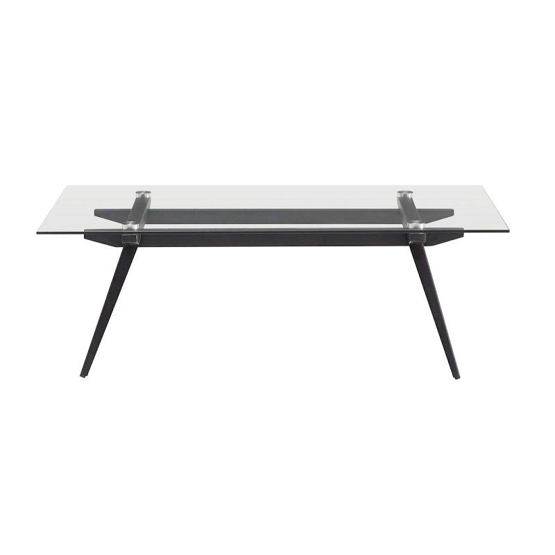 Montrose Glass & Metal Coffee Table, 120cm