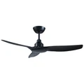 Ventair Skyfan Indoor / Outdoor DC Ceiling Fan with LCD Remote Control, 120cm/48", Black