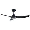 Ventair Skyfan Indoor / Outdoor DC Ceiling Fan with LED Light & LCD Remote Control, 120cm/48", Black