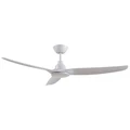 Ventair Skyfan Indoor / Outdoor DC Ceiling Fan with LED Light & LCD Remote Control, 150cm/60", White