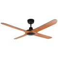 Ventair Spyda Commercial Grade Indoor / Outdoor 4 Blade Ceiling Fan, 125cm/50", Teak