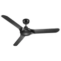 Ventair Spyda Commercial Grade Indoor / Outdoor 3 Blade Ceiling Fan, 140cm/56", Matte Black
