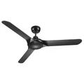Ventair Spyda Commercial Grade Indoor / Outdoor 3 Blade Ceiling Fan, 157cm/62", Matte Black