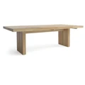 Nuoro Messmate Timber Dining Table, 250cm