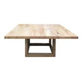 Nuoro Messmate Timber Square Dining Table, 150cm