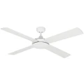 Caprice Timber Ceiling Fan, 130cm/52", White