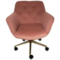 Chifley Velvet Fabric Office Chair